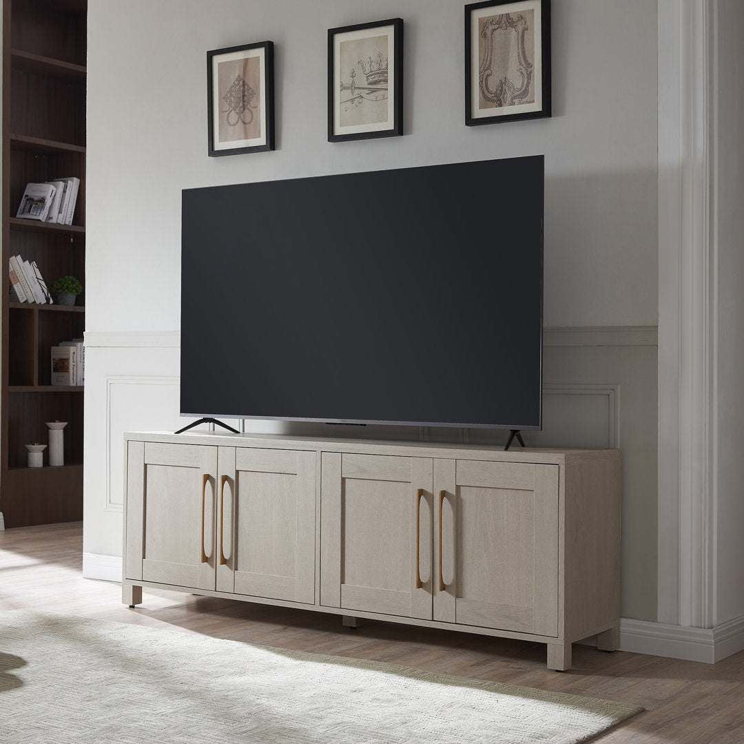 Chabot TV Stand for TVs up to 78" Latitude Run® Color: Alder White