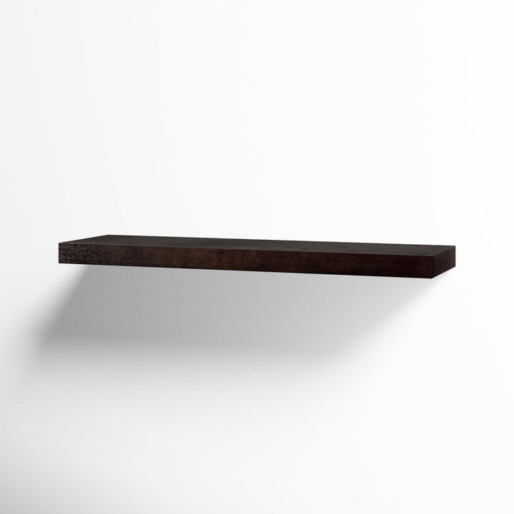 Sherice Floating Shelf AllModern Size: 1.97" H x 36.23" W x 10.24" D Finish: Wenge