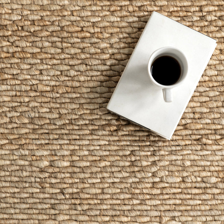 Annelynn Farmhouse Handmade Jute Natural Rug Birch Lane™ Rug Size: Square 6'