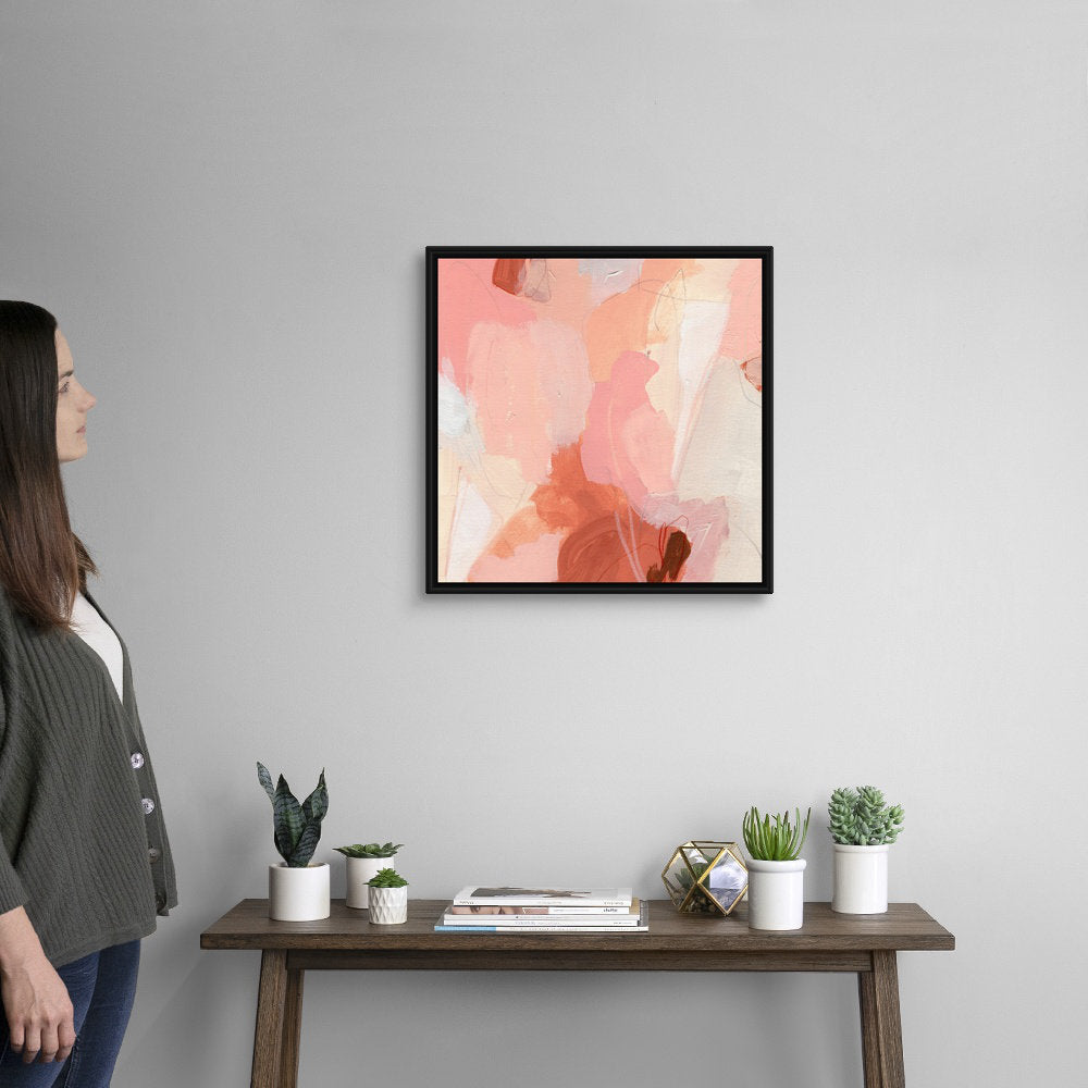 Terracotta Cloud II by June Erica Vess - Photograph Print Orren Ellis Size: 22" H x 22" W x 1.75" D Format: Black Framed