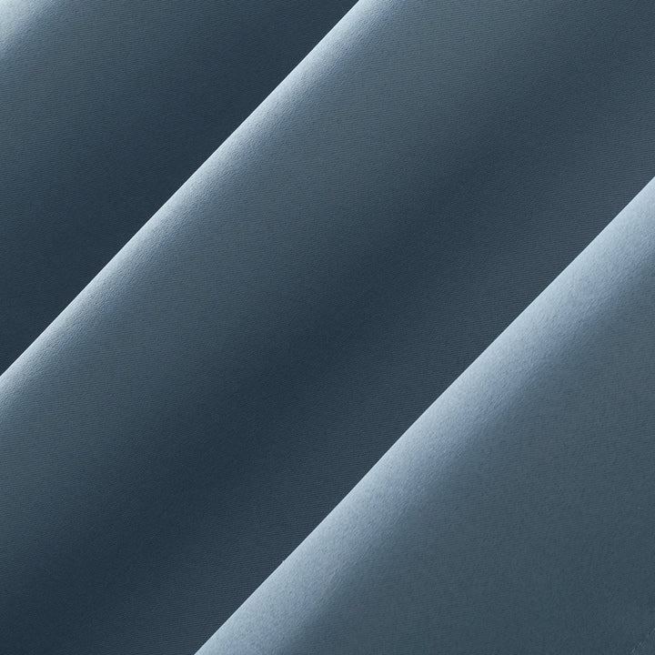 Wayfair Basics Blackout Grommet Curtain Panel Wayfair Basics® Curtain Color: Denim Blue Size per Panel: 40" W x 84" L