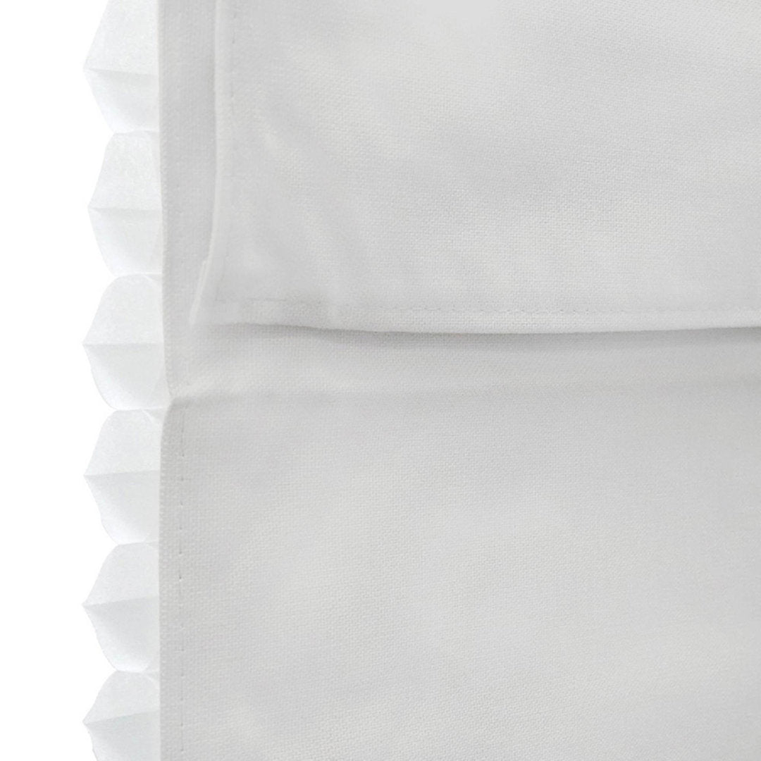 Cordless Blackout 100% Cotton Roman Shade with Cellular Shade Backing Symple Stuff Size: 71"W x 72"L Finish: Light Gray