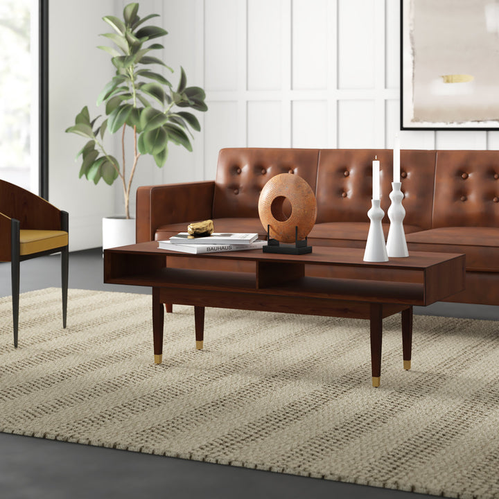 West Hill Coffee Table with Storage Mercury Row®