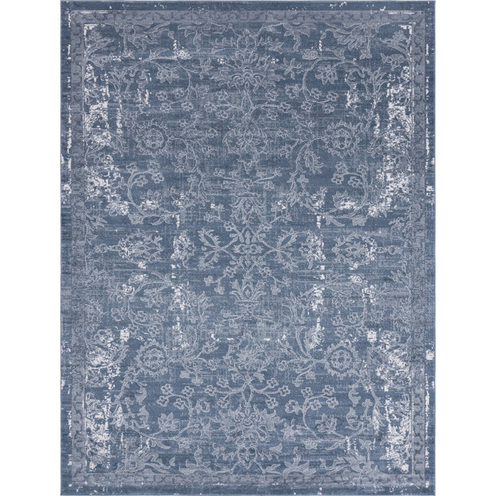 Charters Towers Oriental Blue Area Rug Langley Street® Rug Size: Rectangle 9' x 12'
