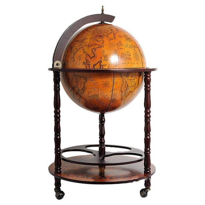 Globe Drinks Cabinet Floor Standard World Menagerie