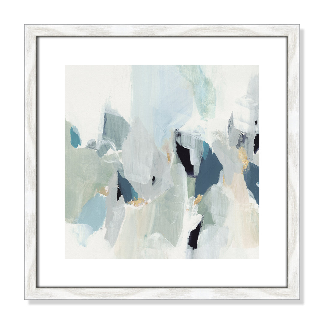 Little Talks III' by Isabelle Z - Painting Print Casa Fine Arts Size: 18.25" H x 18.25" W x 0.75" D Format: White Wood Framed Paper