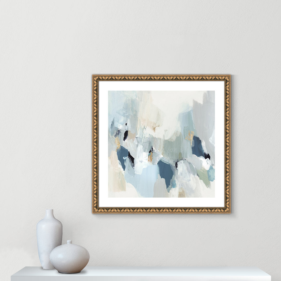 Little Talks II by Isabelle Z - Picture Frame Print on Canvas Casa Fine Arts Size: 28.75" H x 28.75" W x 1.13" D Format: Gold Bead Framed Paper