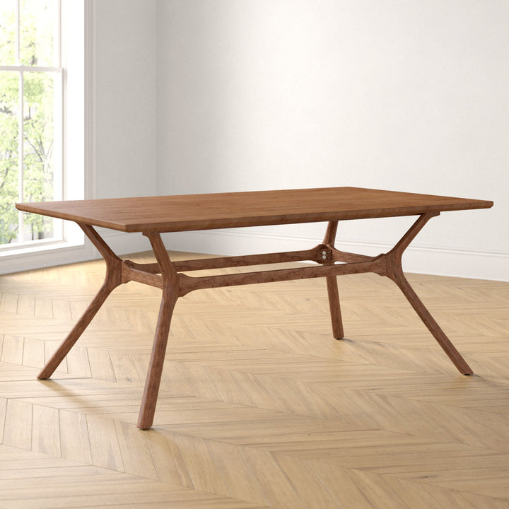 Alxander Trestle Dining Table Latitude Run®