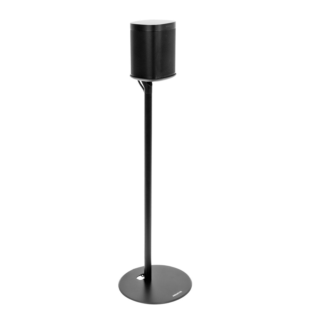 Mount-It! Fixed Speaker Floor Stand for Sonos One, SL, & Play:1 | Enhanced Surround Sound | 28" Tall Mount-it