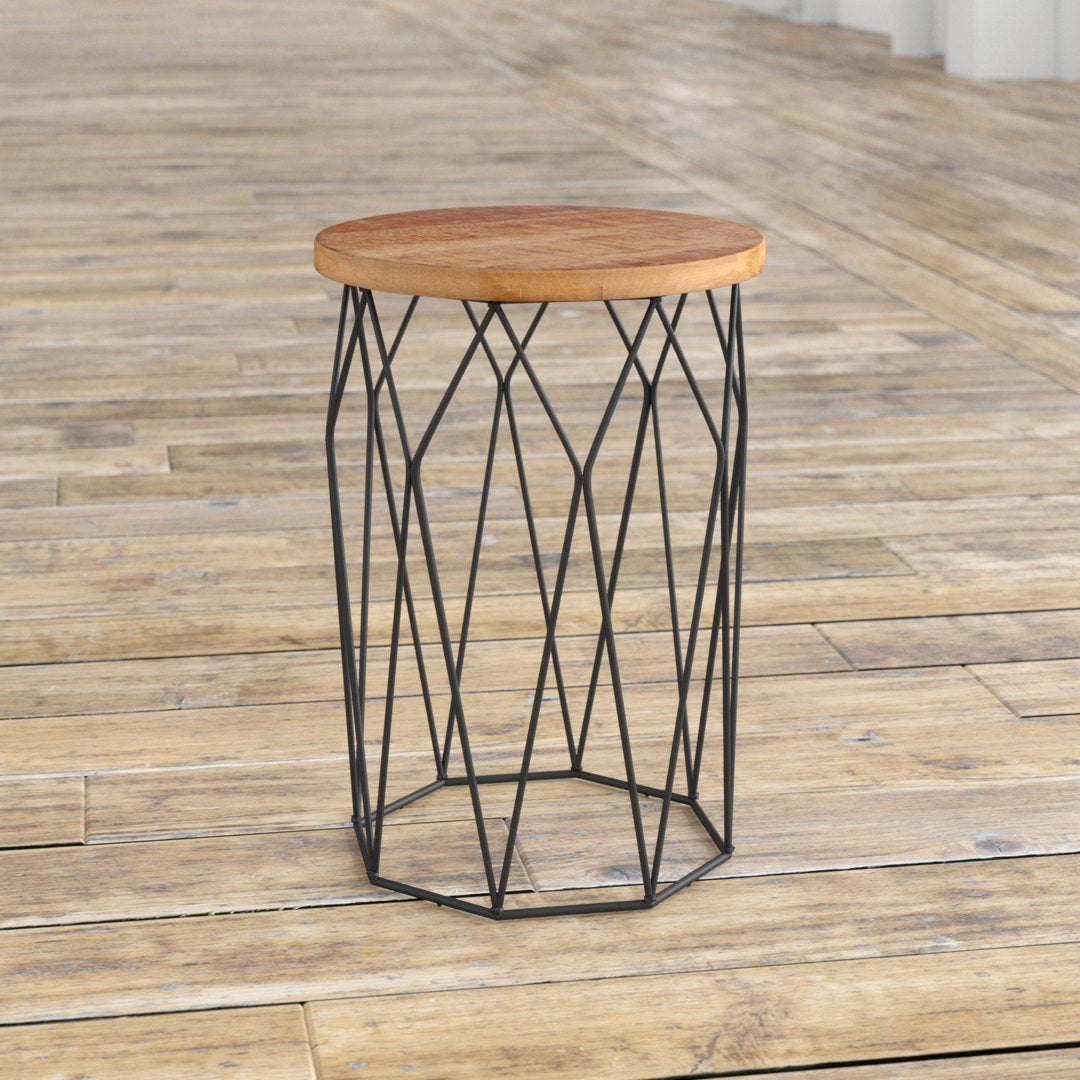 Lupi Drum End Table Mercury Row®