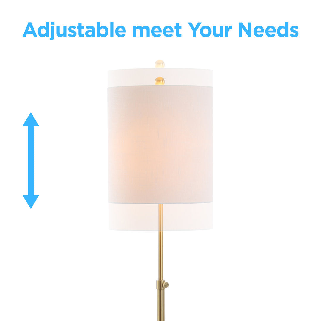 Classen Metal 66" Floor Lamp George Oliver
