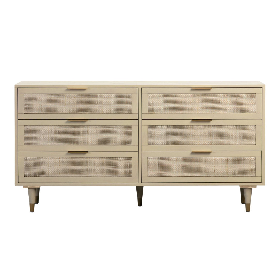Bri Bedroom Dresser Joss & Main Color: Buttermilk