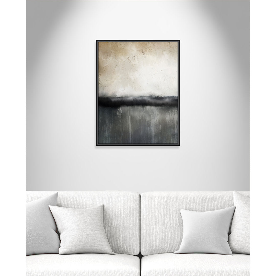 Sunset by Kimberly Allen Print Joss & Main Size: 29.5" H x 23.5" W x 2" D Format: Black Framed Canvas