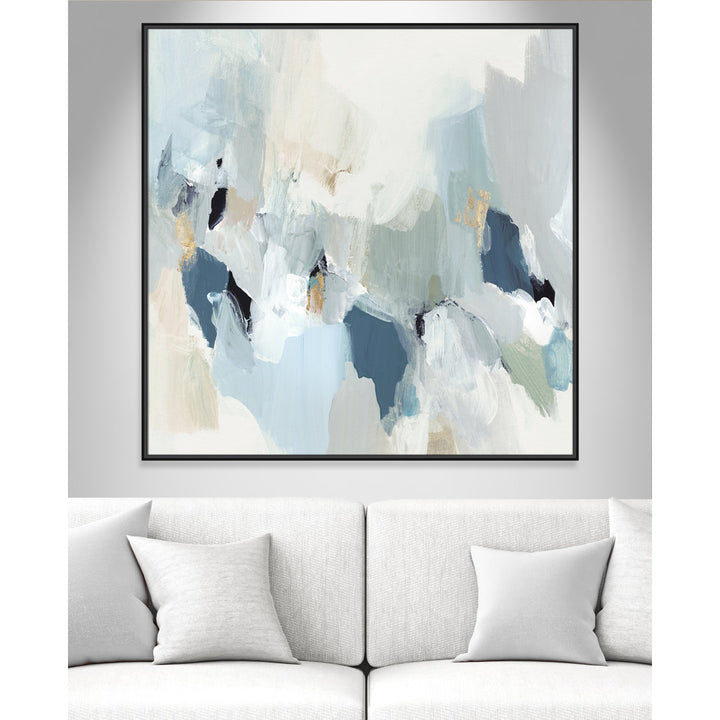 Little Talks II by Isabelle Z - Picture Frame Print on Canvas Casa Fine Arts Size: 46.5" H x 46.5" W x 2" D Format: Black Framed Canvas