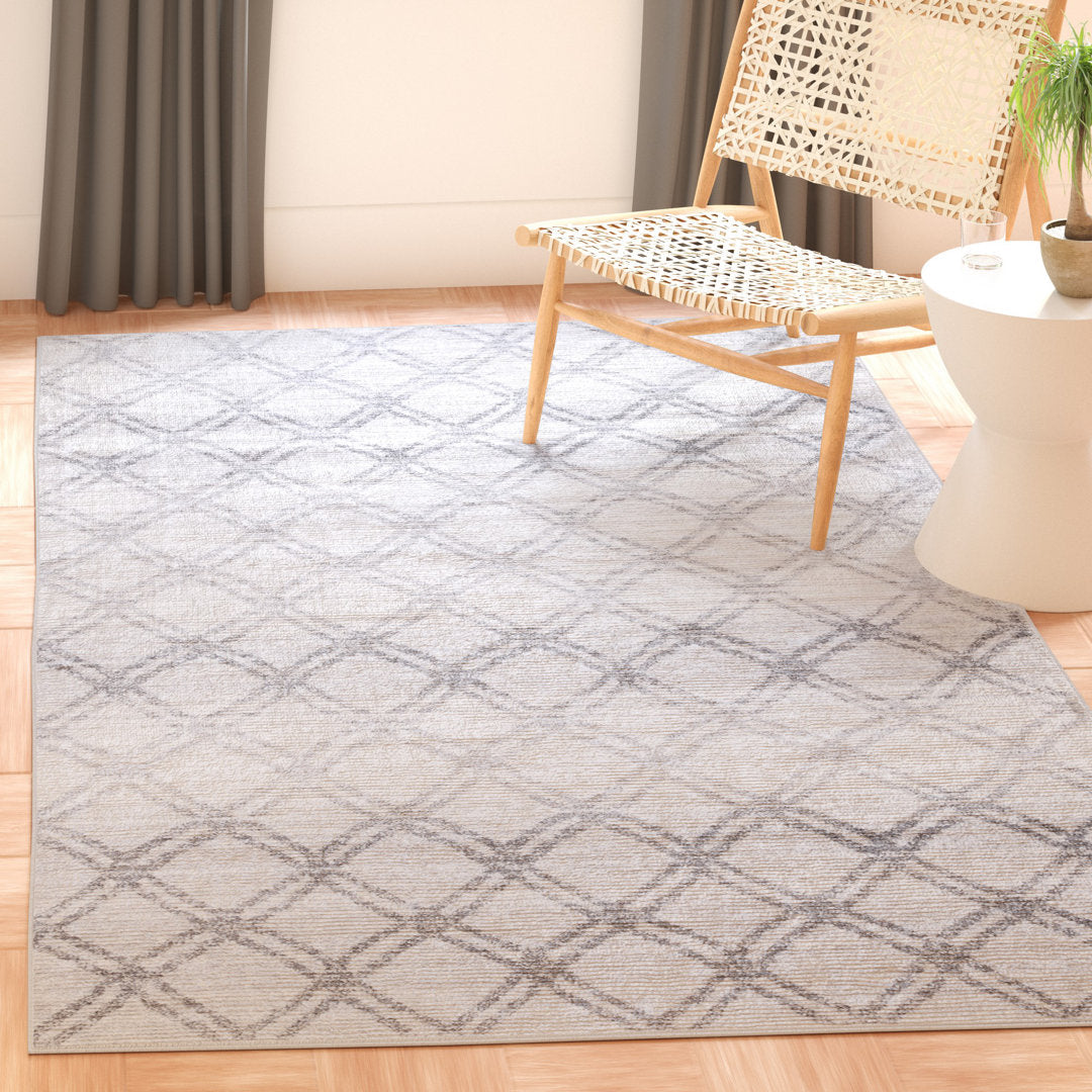 Muniz Performance Geometric Rug Union Rustic Rug Size: Rectangle 9' x 12'