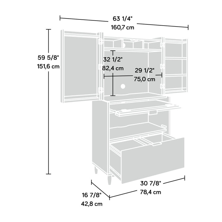 Banujan Harvey Park Computer Cabinet Wade Logan®