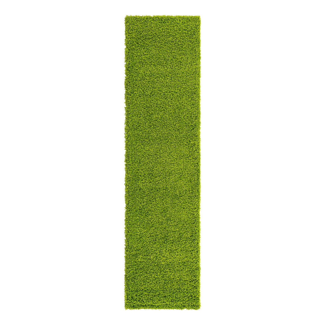 Torunn Grass Green Area Rug Ebern Designs Rug Size: Runner 2'7" x 10'