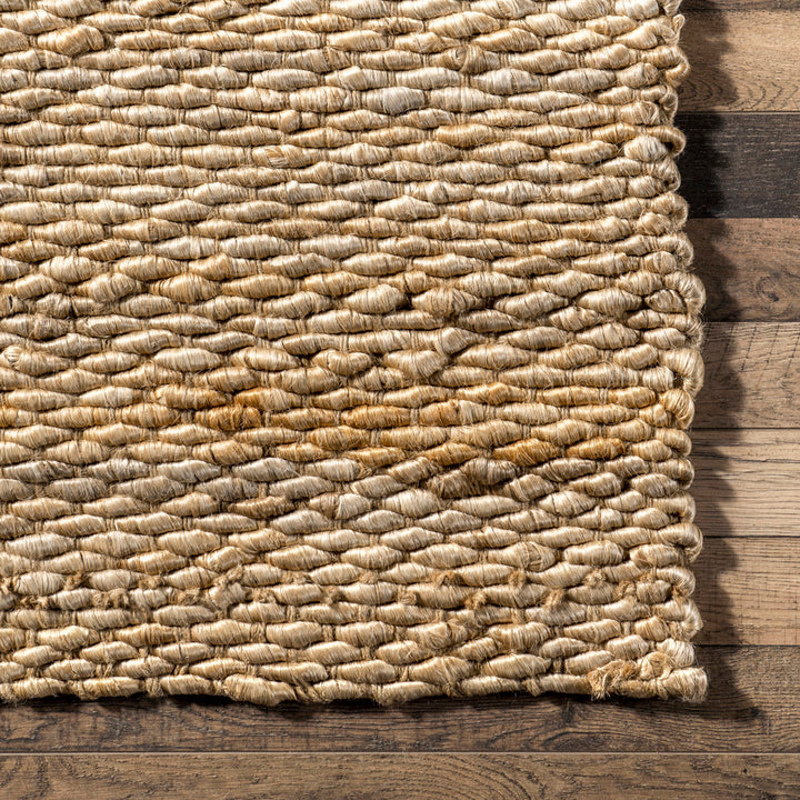 Annelynn Farmhouse Handmade Jute Natural Rug Birch Lane™ Rug Size: Square 6'