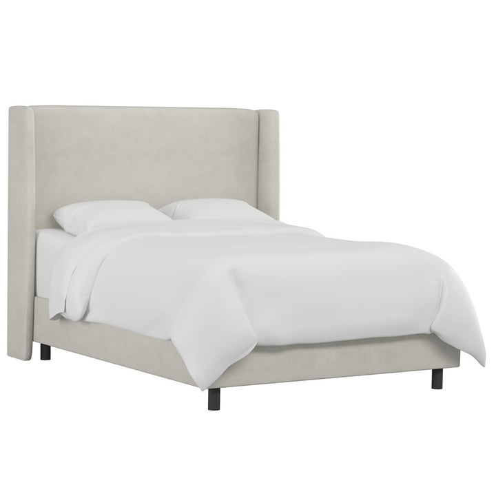 Tilly Upholstered Bed Joss & Main Color: Bella Light Gray Performance Velvet Size: Full