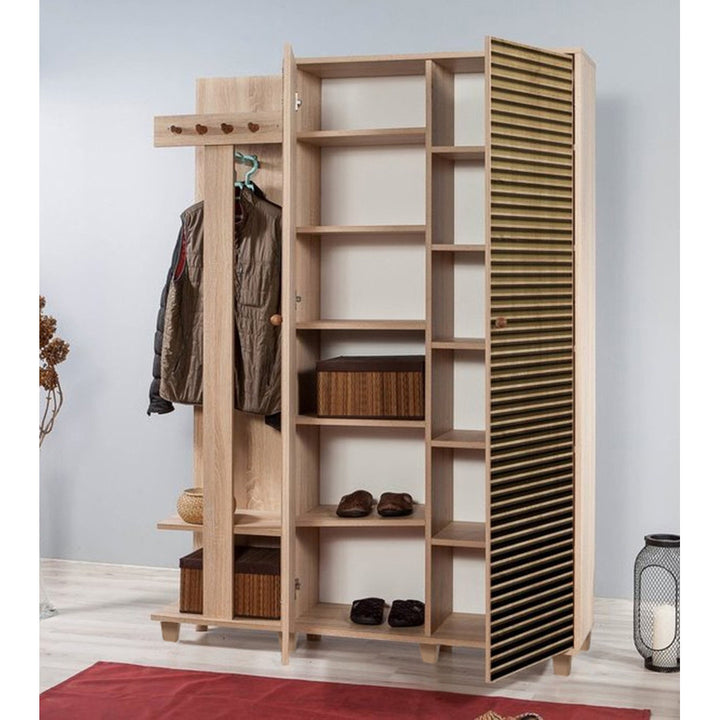 Adia Hall Tree with Shoe Storage East Urban Home