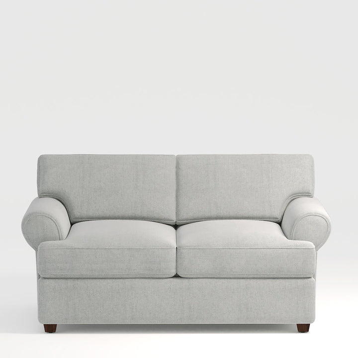 67" Recessed Arm Loveseat Birch Lane™ Fabric: Vault Spa Performance