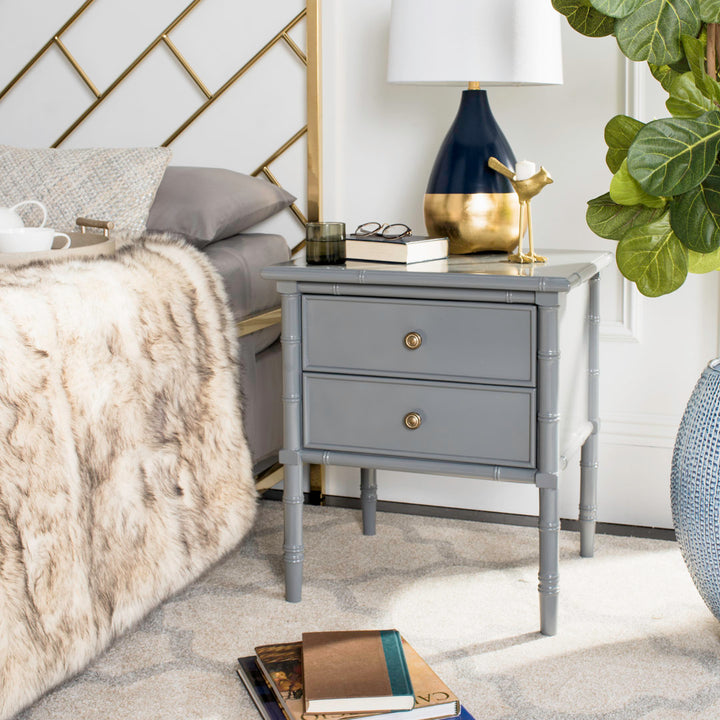 Monserrat 2 - Drawer Nightstand Willa Arlo™ Interiors Color: Gray