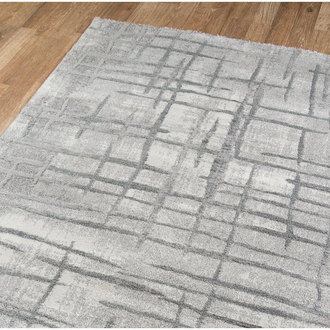 Northwick Power Loom Gray Rug Orren Ellis Rug Size: Rectangle 7'6" x 9'6"