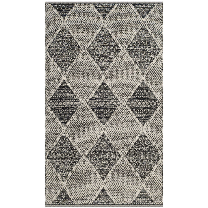 Bester Hand Woven Cotton Geometric Rug Dakota Fields Rug Size: Rectangle 9' x 12'