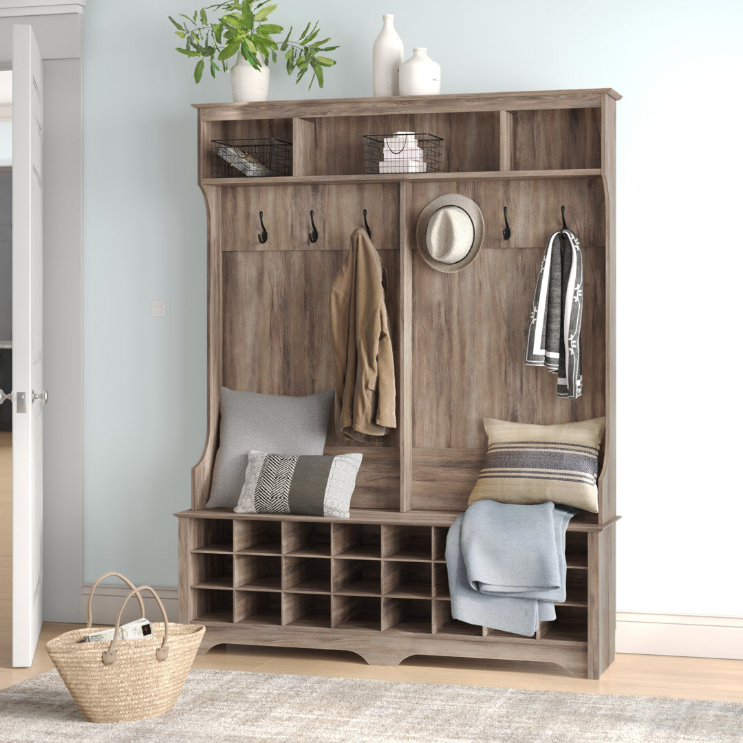 Gracie Hall Tree Gracie Oaks Color: Drifted Gray