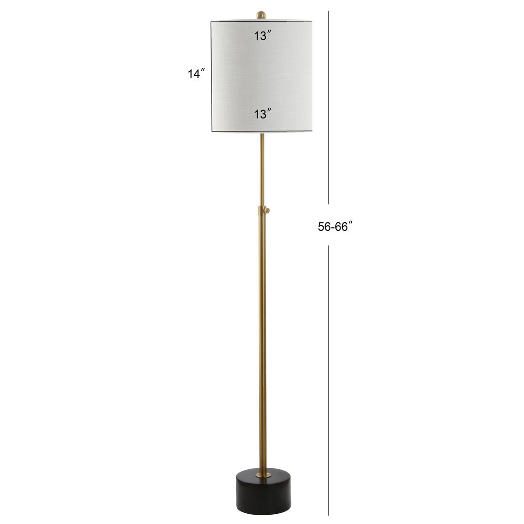 Classen Metal 66" Floor Lamp George Oliver