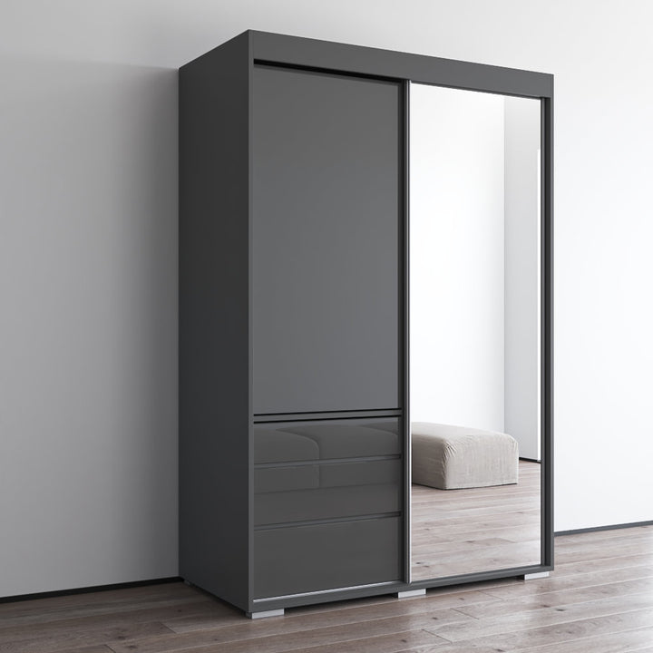 Alies Armoire Wade Logan® Color: Gray