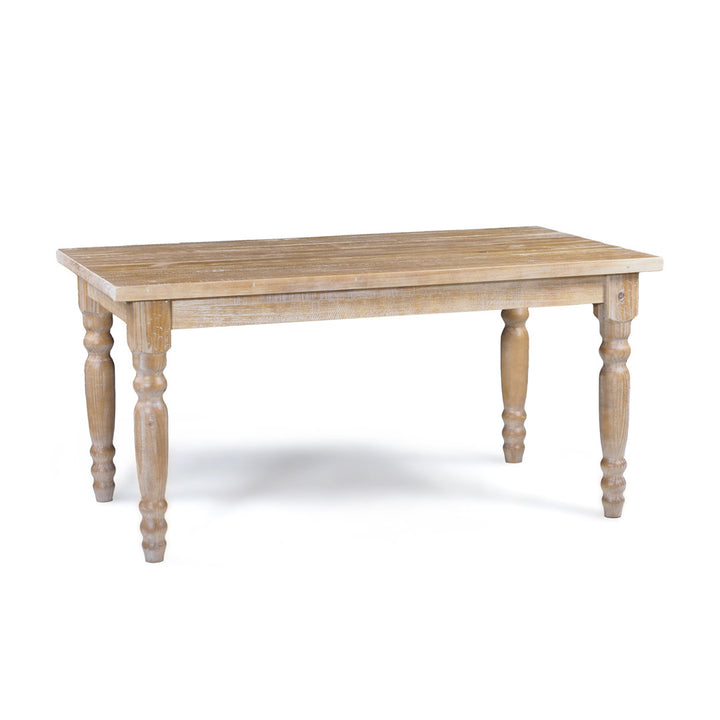 Valerie Dining Table Grain Wood Furniture Color: Driftwood