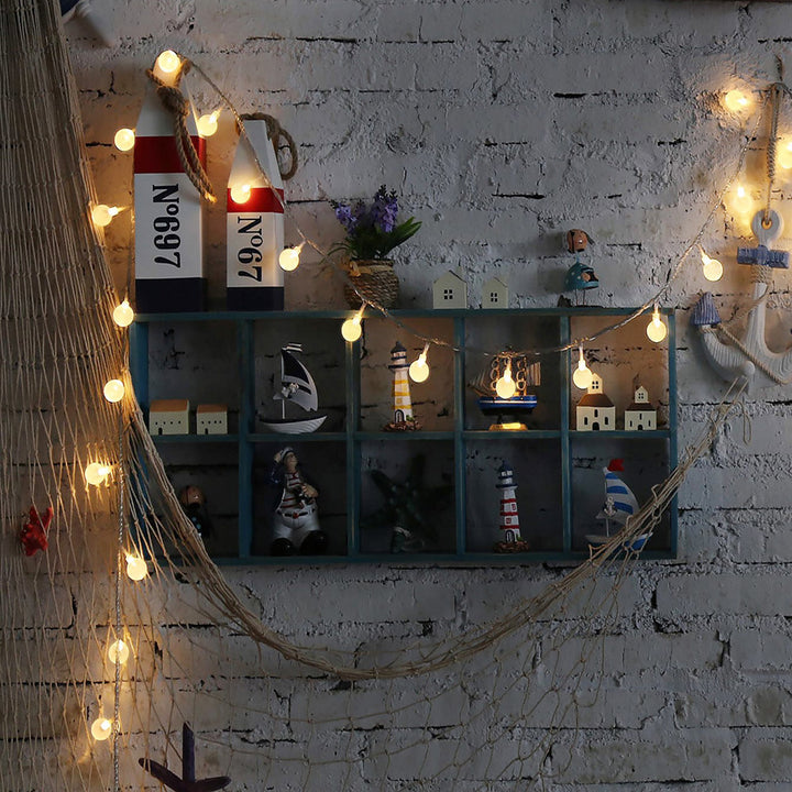33'' Indoor LED 100 - Bulb Globe String Light, Fairy String Lights The Party Aisle™ Bulb Color: Warm White