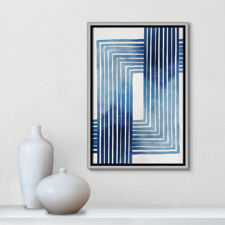 In Unison by Eva Watts - Painting Print Joss & Main Size: 19.5" H x 13.5" W x 2" D Format: Silver Framed Canvas
