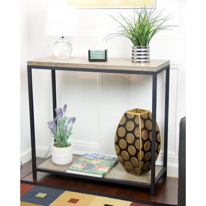 Anayanci 32" Console Table Wade Logan® Table Top Color: Gray