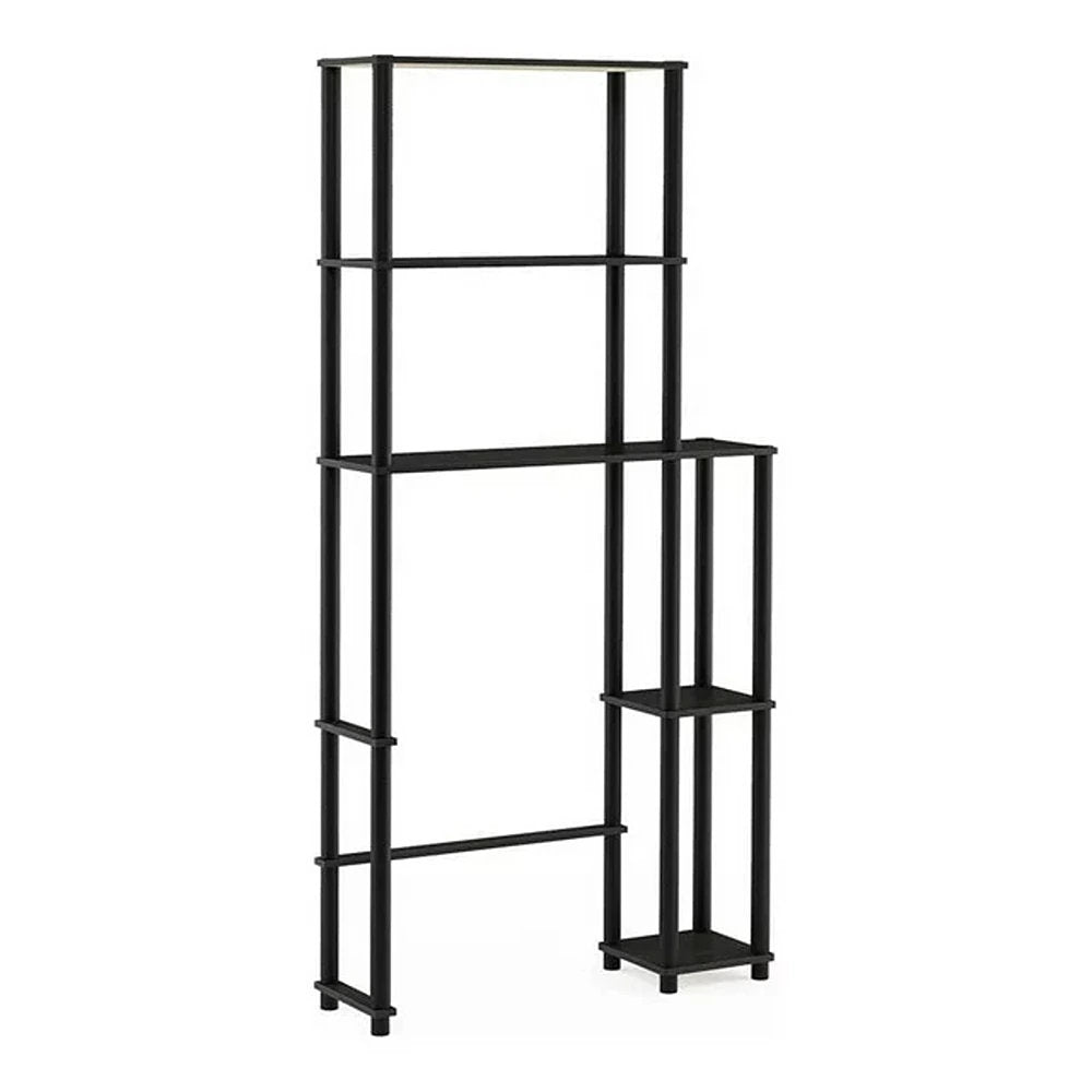 Antonucci 31.1" W x 65.1" H x 9" D Over-The-Toilet Storage Ebern Designs Finish: Espresso/Black