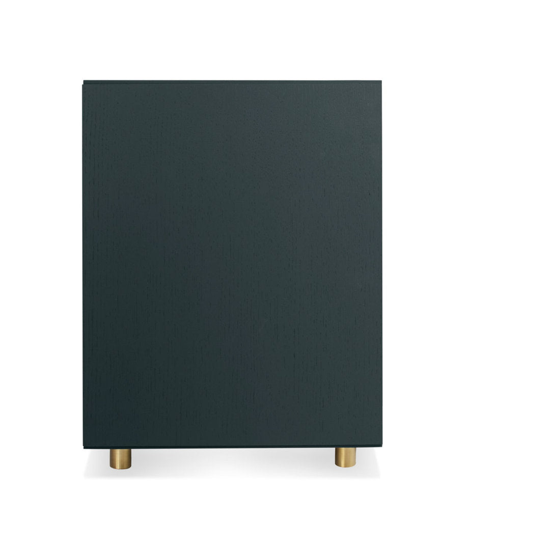Dang 2 - Drawer Vertical Filing Cabinet Blu Dot Color: Navy Green