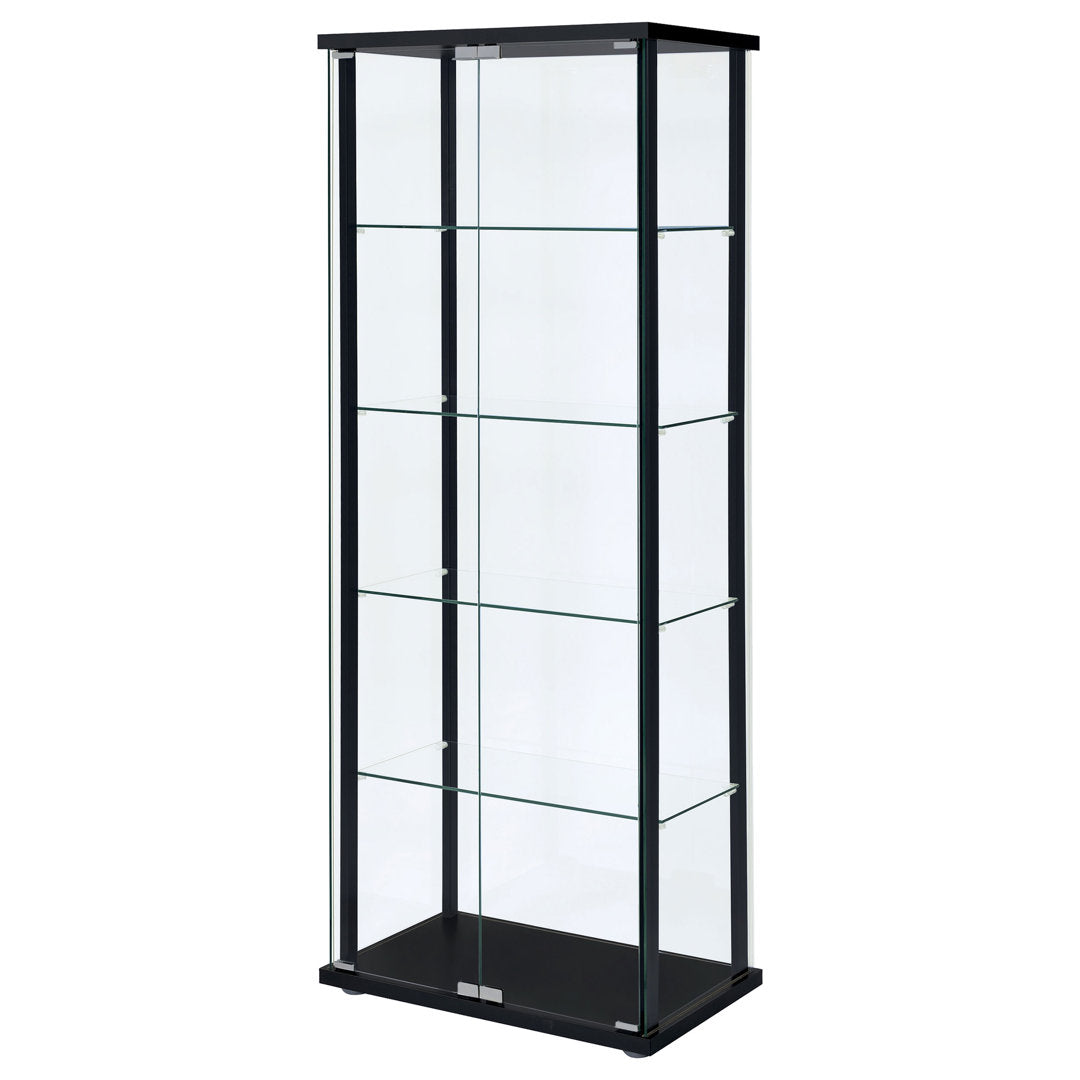 Nieves Curio Cabinet Mercury Row®