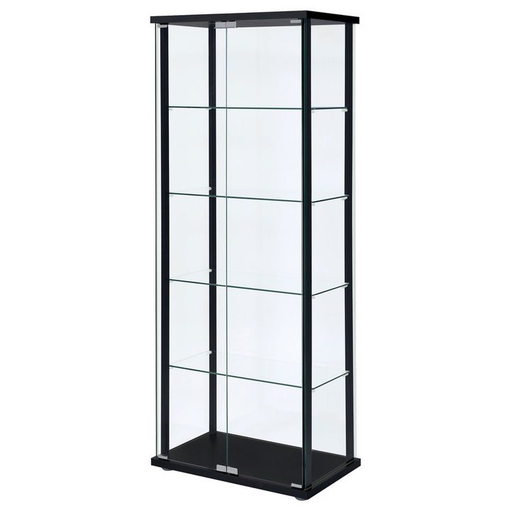 Nieves Curio Cabinet Mercury Row®