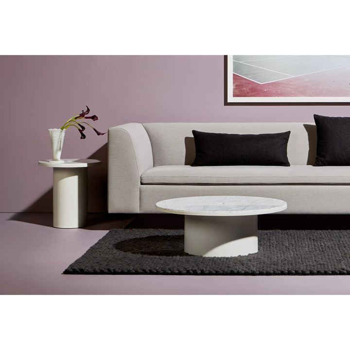 Plateau Coffee Table Blu Dot Table Base Color: White