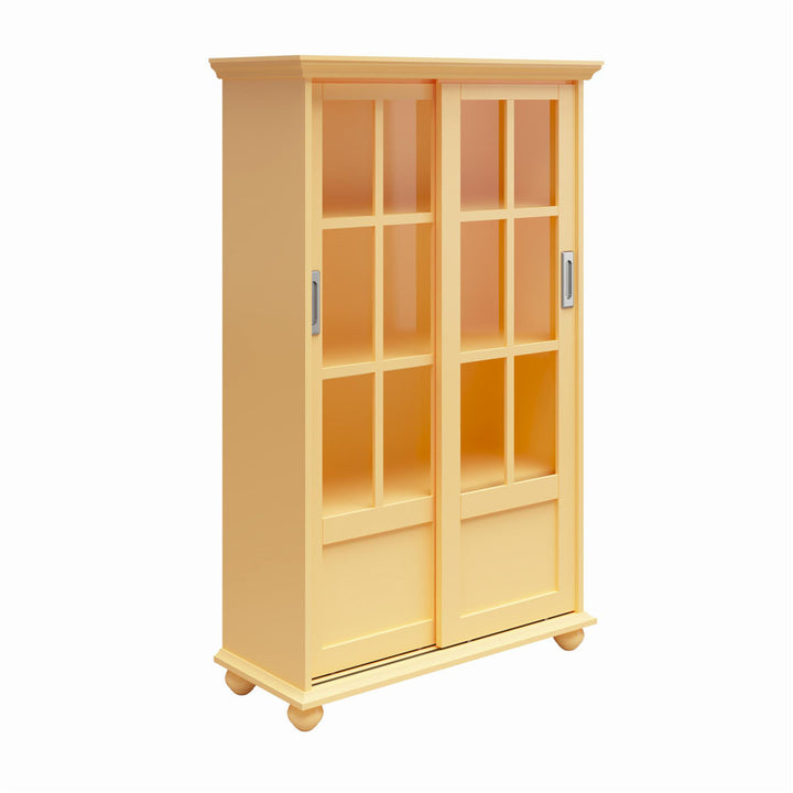 51" H x 31.75" W Standard Bookcase Andover Mills™ Color: Pale Yellow
