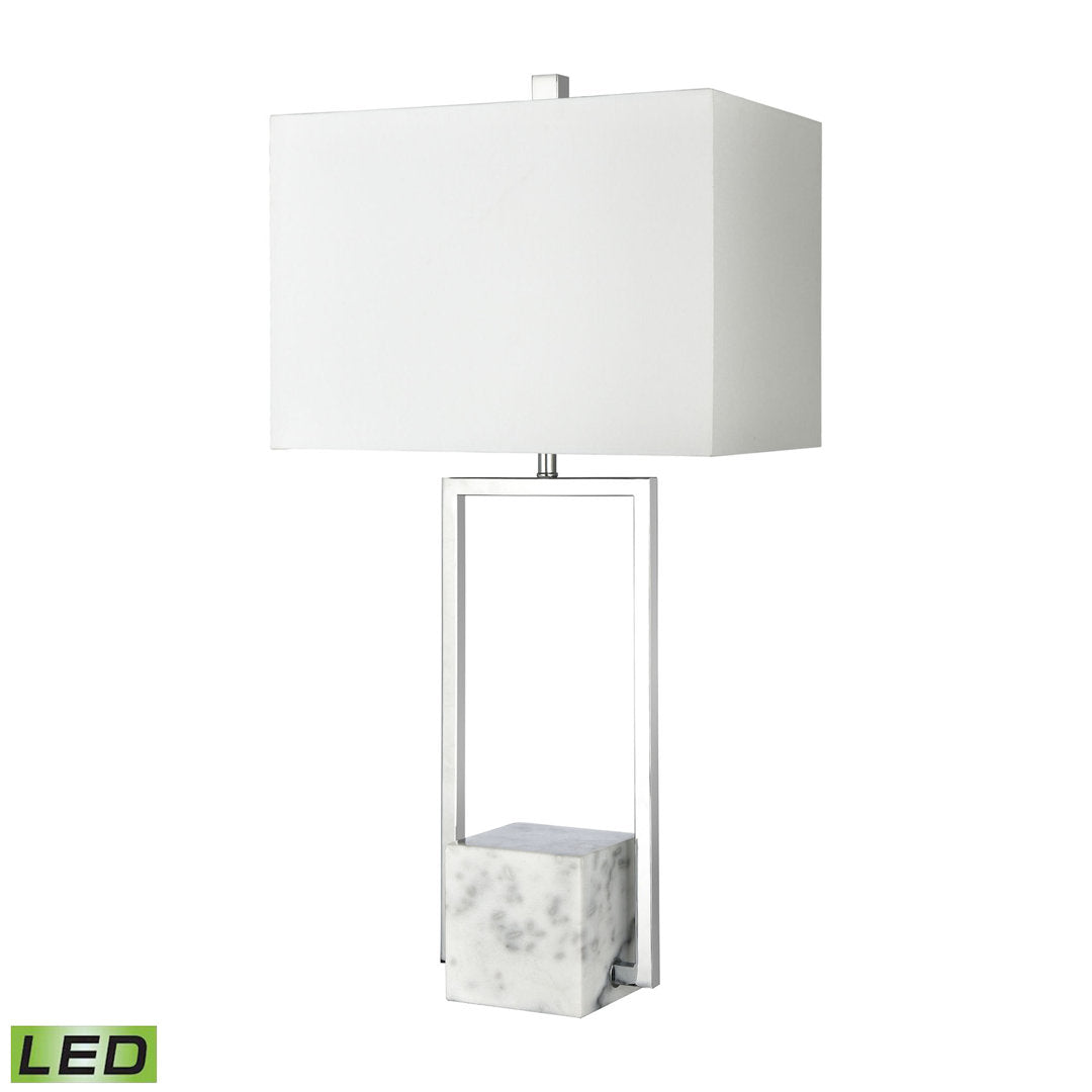 Ulderica 31" Chrome Table Lamp Orren Ellis Bulb Included: Yes