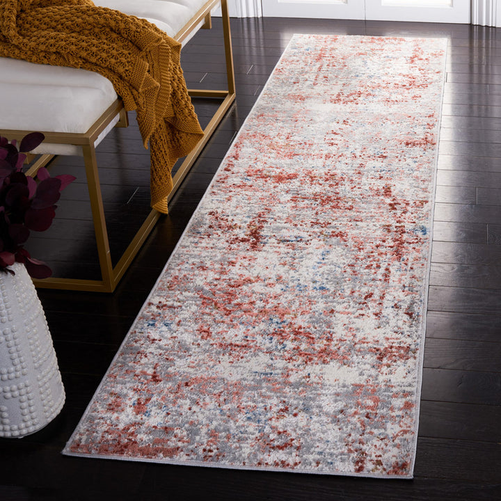 Shivan 100 Performance Abstract Rug 17 Stories Rug Size: Runner 2'2" x 8'