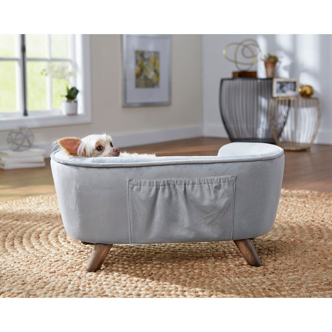 Heisler Dog Sofa Tucker Murphy Pet™ Color: Gray