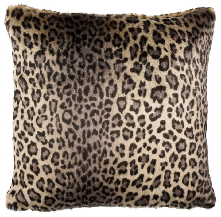 Faux Leopard Throw Pillow Safavieh