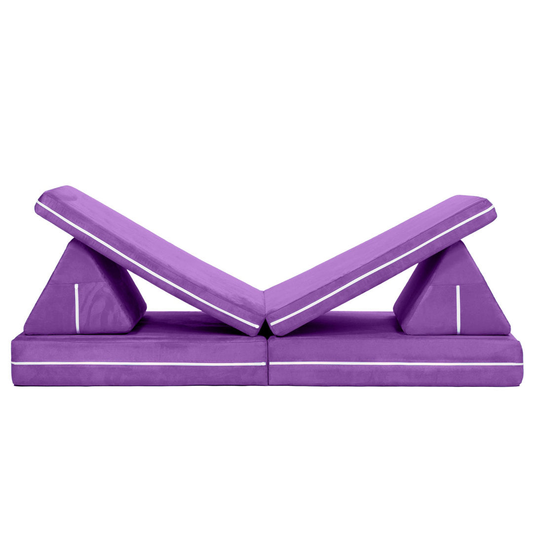 Marrero  Zipline Playscape - Imaginative Furniture Playset for Creative Kids Isabelle & Max™ Color: Grape