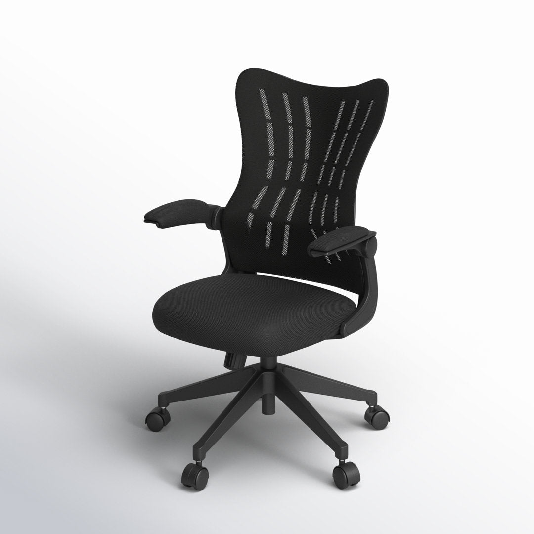 Sheffield Mesh Task Chair Upper Square™ Upholstery Color: Black
