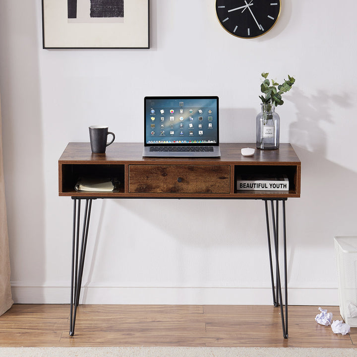 Kempst Home Office Computer Writing Desk Trent Austin Design® Color: Brown