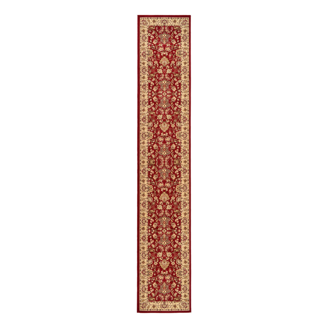 Bhatari Oriental Burgundy Area Rug Winston Porter Rug Size: Runner 2'7" x 10'