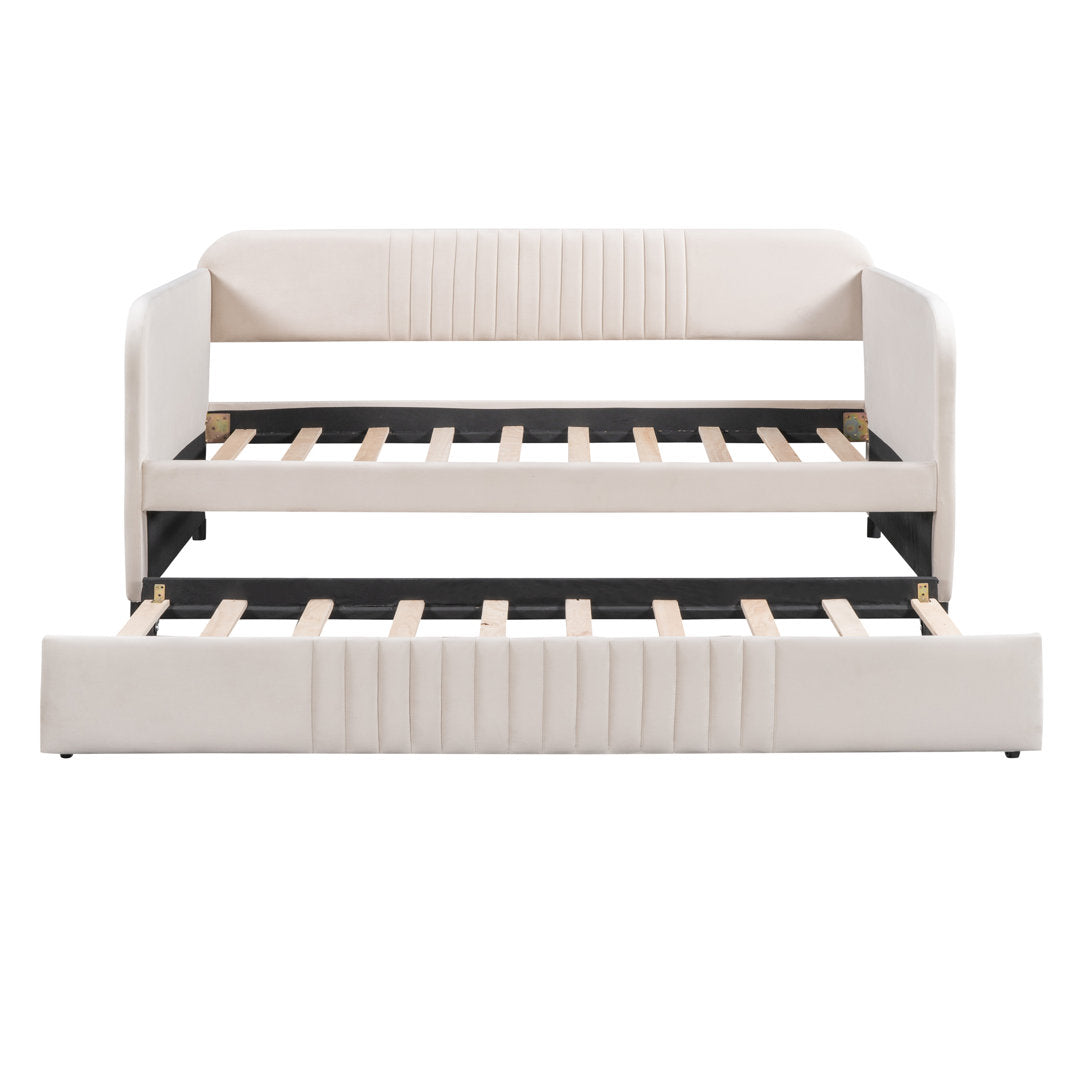 Emeryville Daybed Everly Quinn Color: Beige